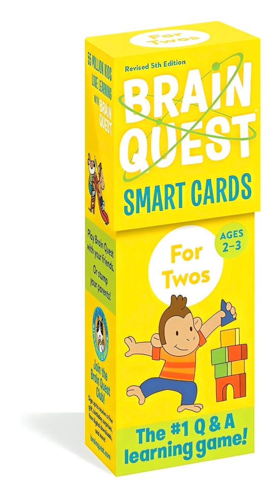 Brain Quest For Twos Smart Cards, Revised 5th Edition (Brain Quest Smart Cards)