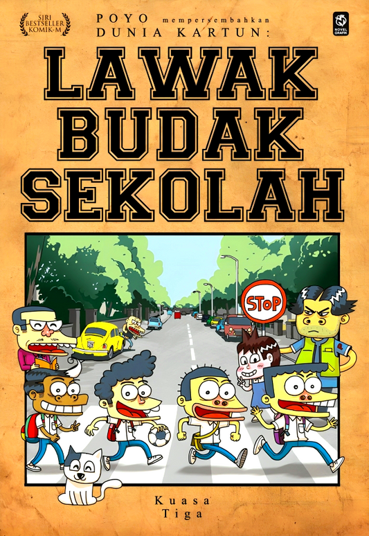Komikm: Dunia Kartun Lawak Budak Sekolah #3 Ekk 2023