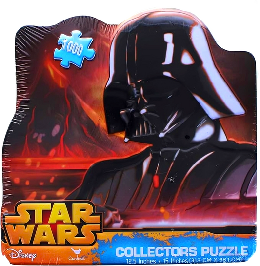 Star War 1000 Pieces Collectors Puzzle Shaped Tin