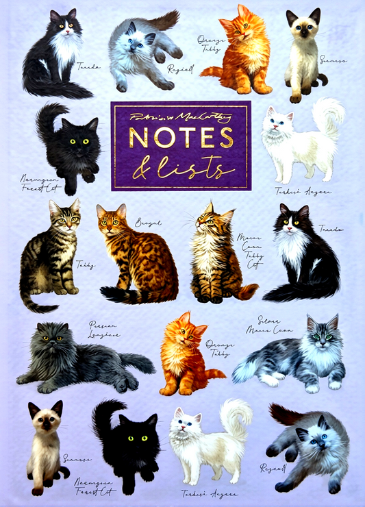 Things To Do Folder/Sticky Notes - Pat Mac Cats