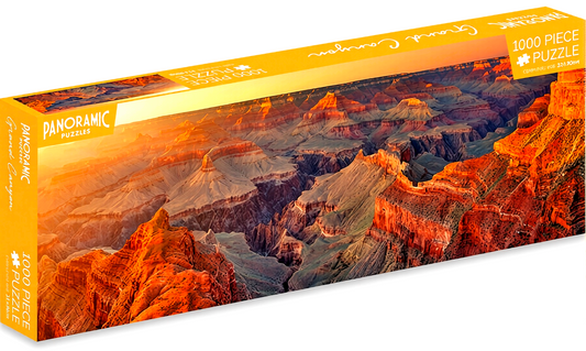 1000 Piece Jigsaw Puzzle Panoramic - Grand Canyon
