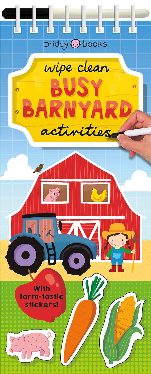 Wipe Clean Busy Barnyard Activities (Priddy)