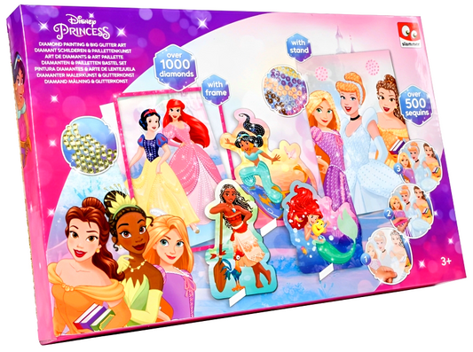Disney Princess 2 In 1 Painting Set