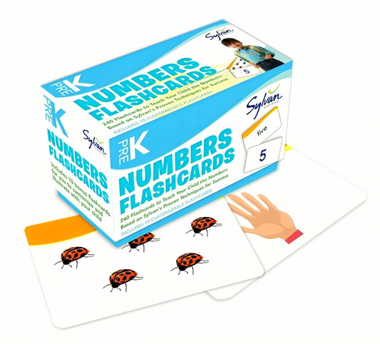 [Original Price: RM27.90] Pre-K Numbers & Shapes Flashcards