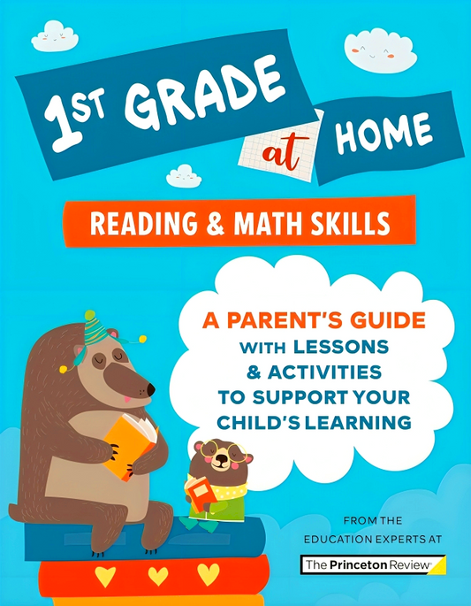 [Original Price: RM24.90] 1st Grade at Home: A Parent's Guide with Lessons & Activities to Support Your Child's Learning (Math & Reading Skills)