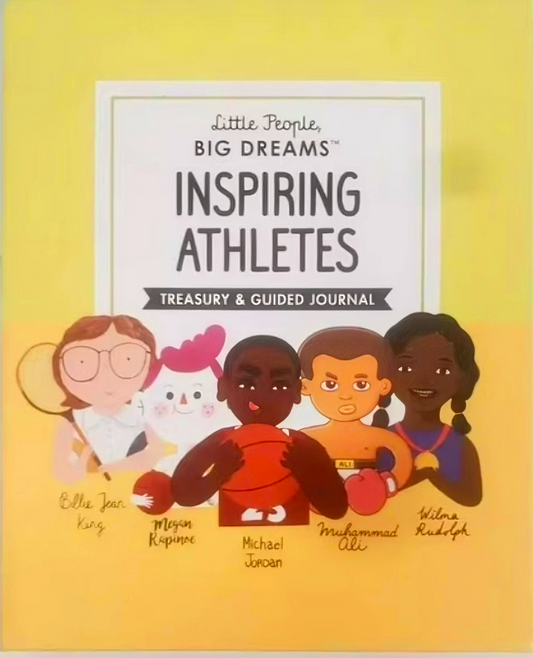 Little People, Big Dreams Guided Journal - Inspiring Athletes