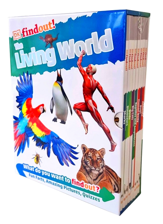 DK Findout!: Living World (Set Of 8 Books)