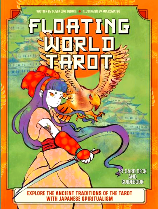 [Original Price: RM39.90] Floating World Tarot: Explore the Ancient Traditions of the Tarot with Japanese Spiritualism