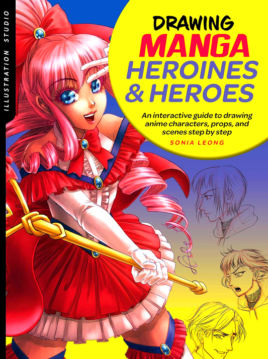 [Original Price: RM39.90] Drawing Manga Heroines & Heroes