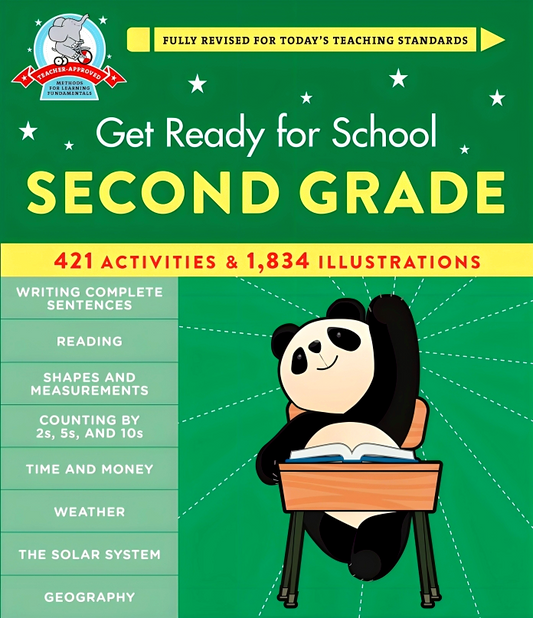 [Original Price: RM39.90] Get Ready For School: Second Grade (Revised And Updated)