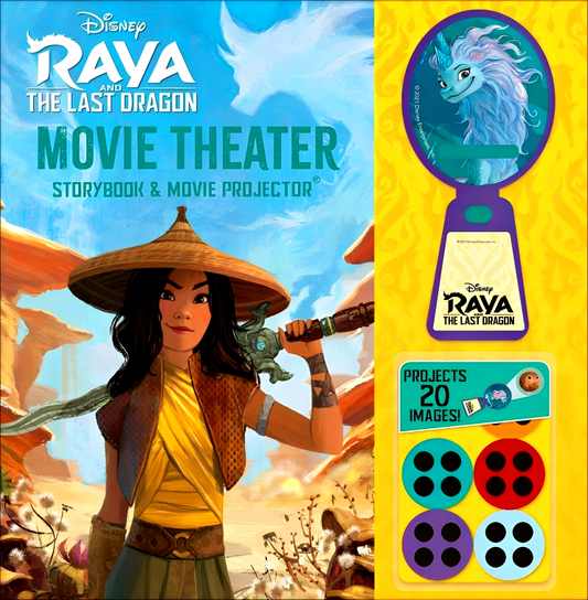 [Original Price: RM39.90] Disney: Raya And The Last Dragon Movie Theater Storybook & Movie Projector