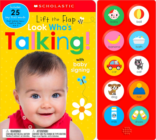 Look Who's Talking!: Scholastic Early Learners (Sound Book)