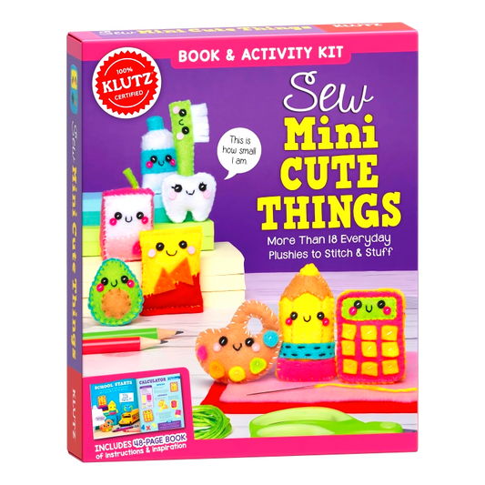 [Original Price: RM39.90] Klutz: Sew Mini Cute Things