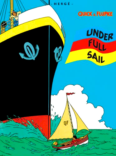 Quick  Flupke: Under Full Sail