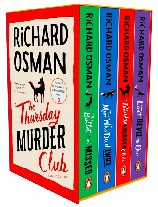 The Thursday Murder Club Collection 4 Books Boxset
