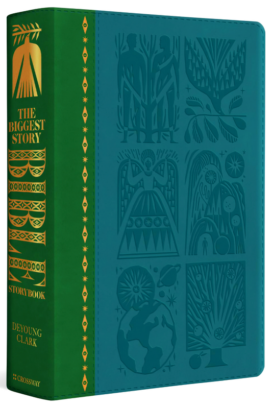 The Biggest Story Bible Storybook (Trutone, Green/Teal)