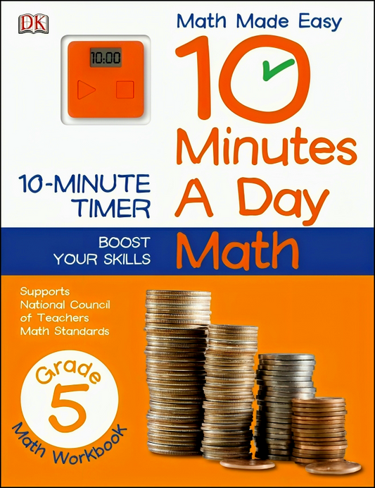 10 Minutes A Day: Math, Fifth Grade