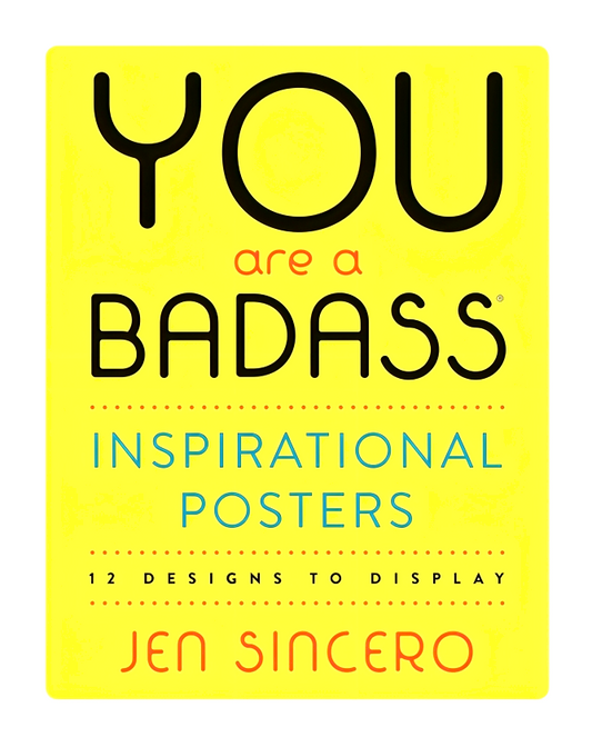 [Original Price: RM29.90] You Are A Badass® Inspirational Posters: 12 Designs To Display