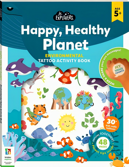 Junior Explorers Activity Book Happy Healthy Planet!