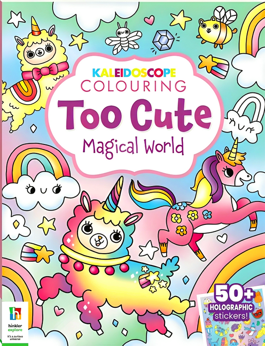 [Original Price: RM12.90] Kaleidescope Colouring Too Cute Magical World