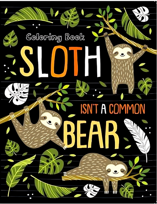 [Original Price: RM9.90] Sloth Isn't A Common Bear
