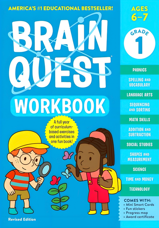 Brain Quest Workbook: 1st Grade Revised Edition