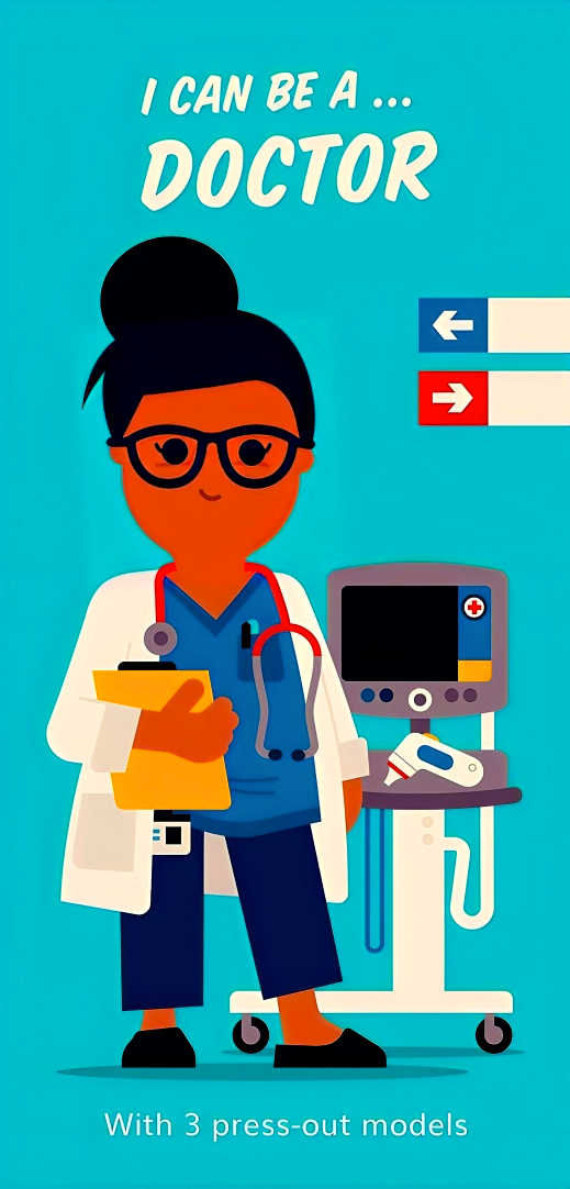 I Can Be A… Doctor (Press Out Models)