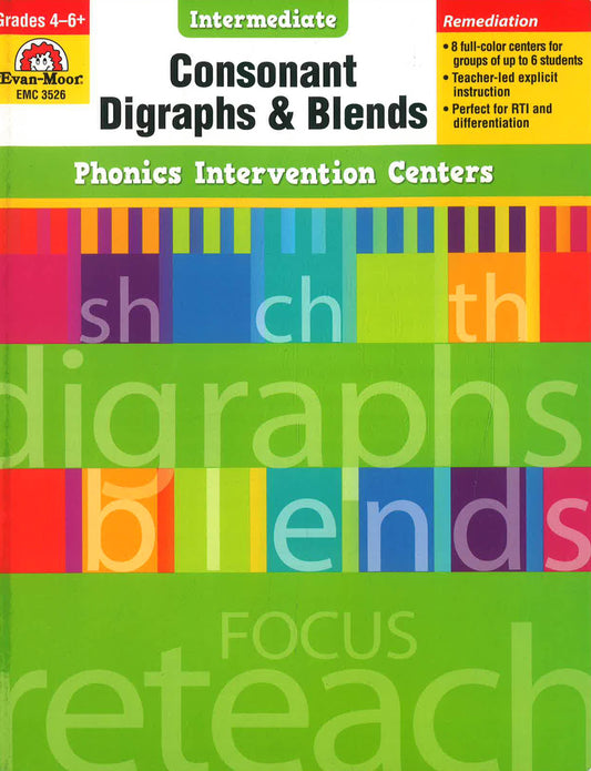 Consonant Digraphs And Blends. Grades 4-6+