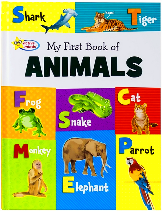 [Original Price: RM24.90] My First Book Of Animals (Active Minds)