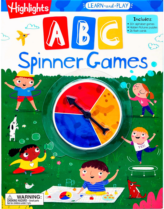 Highlights Learn-And-Play ABC Spinner Games