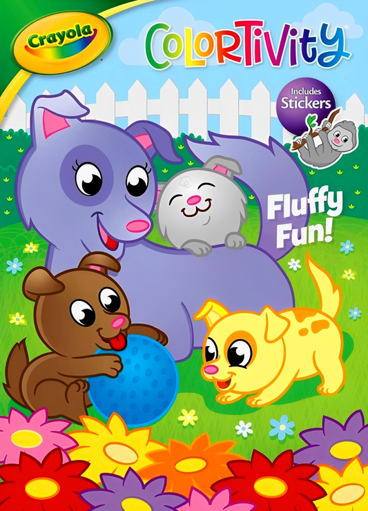 [Original Price: RM12.90] Crayola Colortivity: Fluffy Fun!