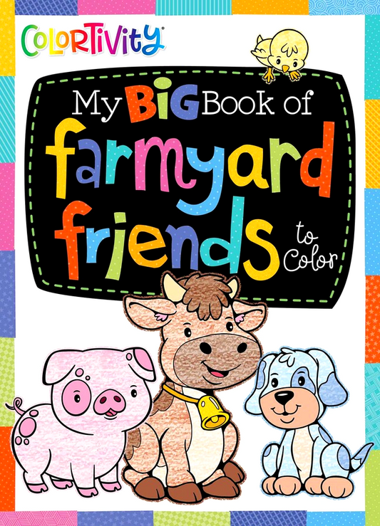 [Original Price: RM22.90] My Big Book Of Farmyard Friends To Color