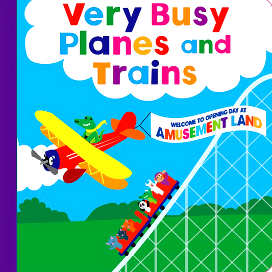 [Original Price: RM19.90] Very Busy Planes And Trains