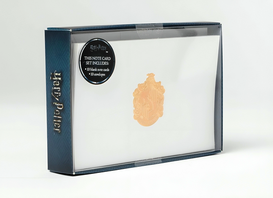 [Original Price: RM14.90] Harry Potter: Hufflepuff Foil Note Cards (Set Of 10)