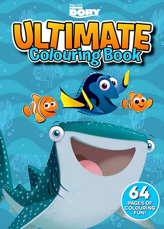 [Original Price: RM14.90] Disney Pixar Finding Dory Ultimate Colouring Book