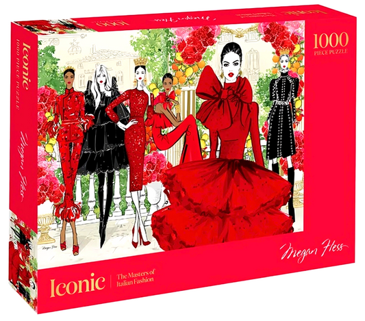 [Original Price: RM24.90] Iconic 1000 Piece Puzzle: The Masters Of Italian Fashion