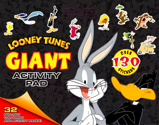 [Original Price: RM14.90] Looney Tunes Giant Activity Pad (Warner Bros.)