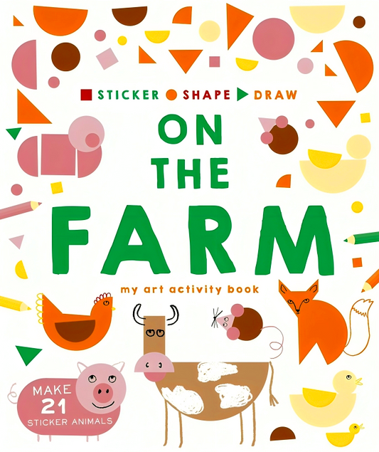 Sticker, Shape, Draw: On The Farm
