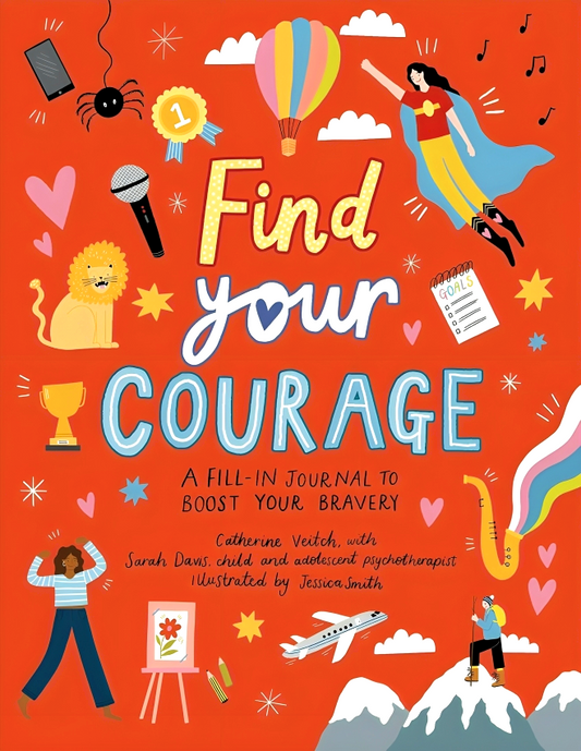 [Original Price: RM22.90] Find Your Courage: A Fill-In Journal to Boost Your Bravery
