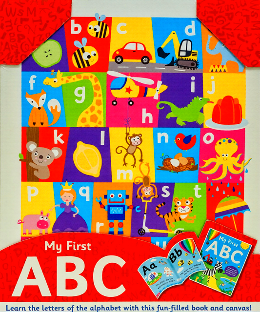 My First ABC Book And Canvas Set
