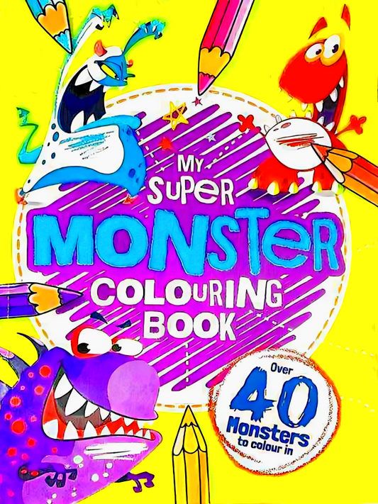 My Super Monster Colouring Book