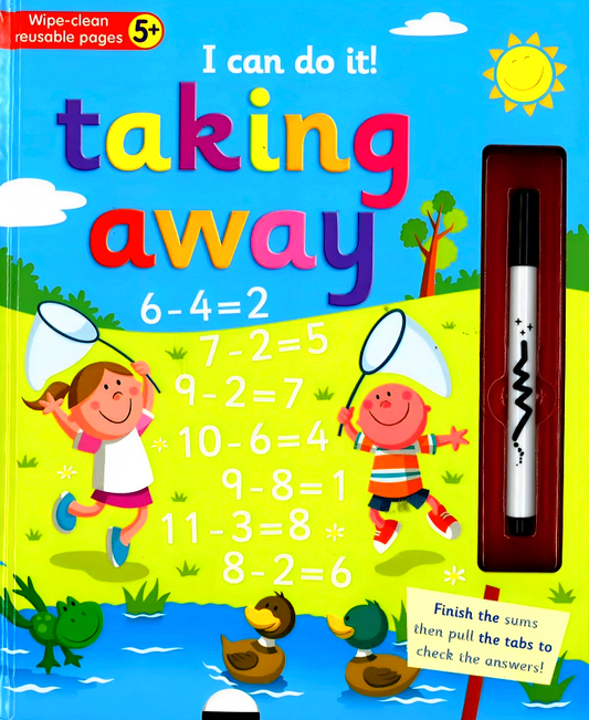 Wipe Clean: I Can Do It! Taking Away