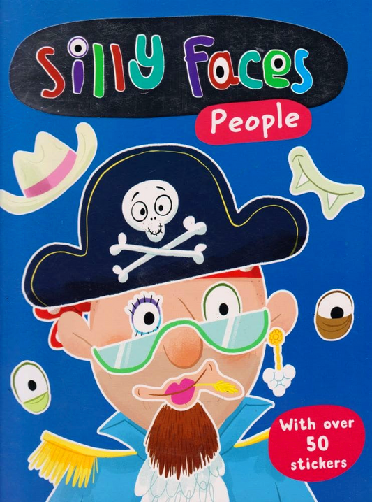 [Original Price: RM12.90] Silly Faces Sticker Book People