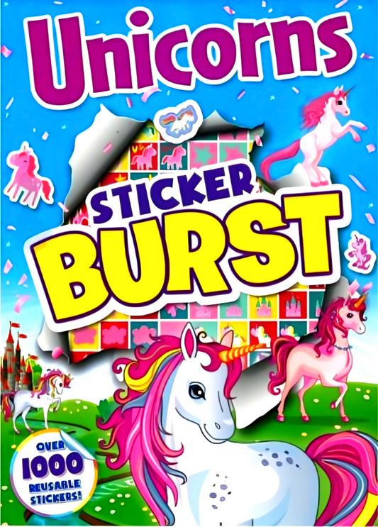 [Original Price: RM19.90] Unicorns Sticker Burst
