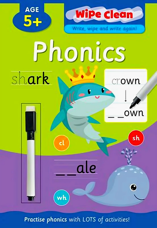 [Original Price: RM17.90] Wipe Clean Phonics
