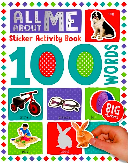 100 Words All About Me Sticker Activity