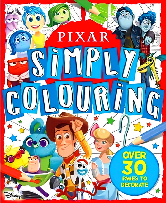 [Original Price: RM12.90] Pixar: Simply Colouring