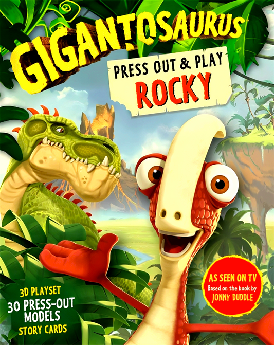 [Original Price: RM17.90] Gigantosaurus: Press Out And Play Rocky