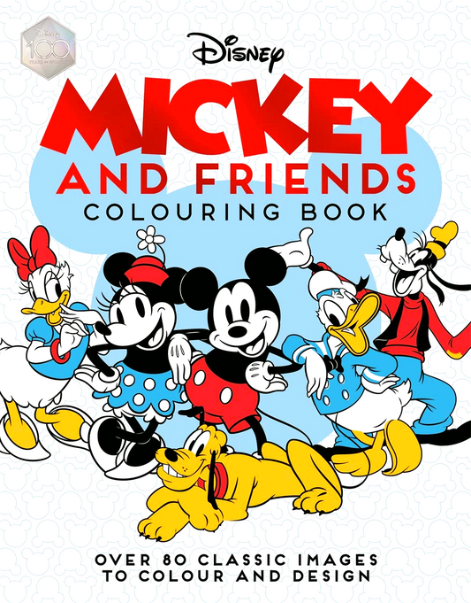 [Original Price: RM17.90] Disney Mickey And Friends Colouring Book