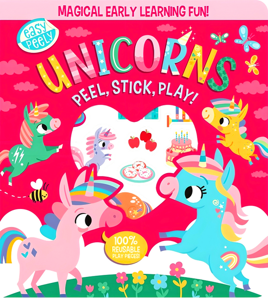 Easy Peely Unicorns - Peel, Stick, Play!